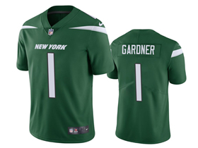 New York Jets #1 Sauce Gardner Green Vapor Limited Jersey