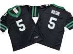 New York Jets #5 Garrett Wilson Legacy Black Vapor F.U.S.E. Limited Jersey