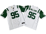 New York Jets #95 Quinnen Williams White Classic Vapor F.U.S.E. Limited Jersey