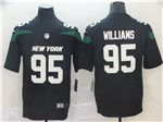 New York Jets #95 Quinnen Williams Black Vapor Limited Jersey