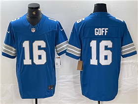 Detroit Lions #16 Jared Goff 2024 Blue Vapor F.U.S.E. Limited Jersey