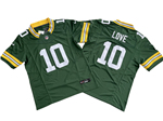 Green Bay Packers #10 Jordan Love Green Vapor F.U.S.E Limited Jersey