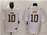 Green Bay Packers #10 Jordan Love White Fashion Limited Jersey