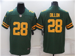 Green Bay Packers #28 A.J. Dillon Alternate Green Vapor Limited Jersey