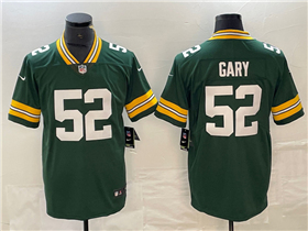 Green Bay Packers #52 Rashan Gary Green Vapor Limited Jersey