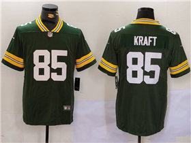 Green Bay Packers #85 Tucker Kraft Green Vapor Limited Jersey