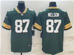 Green Bay Packers #87 Jordy Nelson Green Vapor Limited Jersey