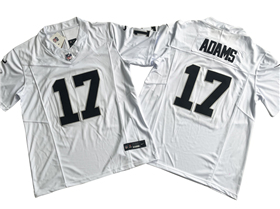 Las Vegas Raiders #17 Davante Adams White Vapor F.U.S.E. Limited Jersey