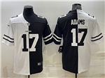 Las Vegas Raiders #17 Davante Adams Split White/Black Limited Jersey