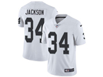 Las Vegas Raiders #34 Bo Jackson White Vapor Limited Jersey