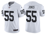 Las Vegas Raiders #55 Chandler Jones White Vapor Limited Jersey