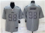 Las Vegas Raiders #98 Maxx Crosby Gray Atmosphere Fashion Limited Jersey