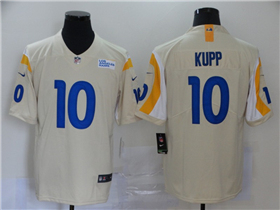 Los Angeles Rams #10 Cooper Kupp Bone Vapor Limited Jersey