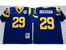Los Angeles Rams #29 Eric Dickerson Blue Throwback Jersey