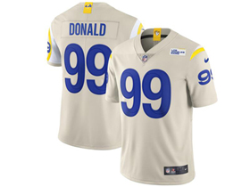 Los Angeles Rams #99 Aaron Donald Youth Bone Vapor Limited Jersey