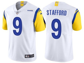 Los Angeles Rams #9 Matthew Stafford Youth White Vapor Limited Jersey