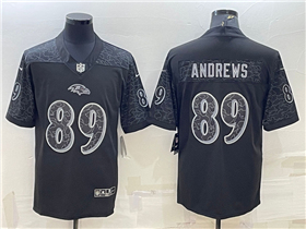 Baltimore Ravens #89 Mark Andrews Black RFLCTV Limited Jersey