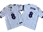 Baltimore Ravens #8 Lamar Jackson White Vapor F.U.S.E. Limited Jersey