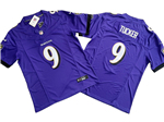 Baltimore Ravens #9 Justin Tucker Purple Vapor F.U.S.E. Limited Jersey