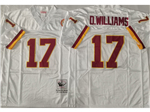 Washington Redskins #17 Doug Williams Throwback White Jersey