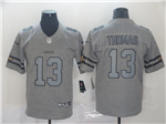 New Orleans Saints #13 Michael Thomas Gray Gridiron Gray Limited Jersey