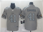 New Orleans Saints #41 Alvin Kamara Gray Gridiron Gray Limited Jersey