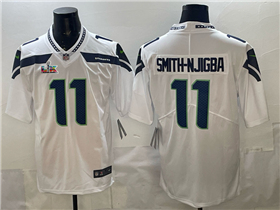 Seattle Seahawks #11 Jaxon Smith-Njigba White Super Bowl LX Limited Jersey