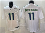 Seattle Seahawks #11 Jaxon Smith-Njigba White Super Bowl LX Carbon Fashion Limited Jersey