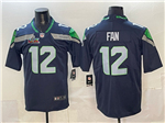 Seattle Seahawks #12 Fan Blue Super Bowl LX Limited Jersey