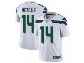 Seattle Seahawks #14 DK Metcalf Youth White Vapor Limited Jersey