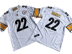 Pittsburgh Steelers #22 Najee Harris White Vapor F.U.S.E. Limited Jersey