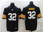 Pittsburgh Steelers #32 Franco Harris Alternate Black Vapor Limited Jersey