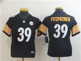 Pittsburgh Steelers #39 Minkah Fitzpatrick Youth Black Vapor Limited Jersey