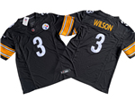 Pittsburgh Steelers #3 Russell Wilson Black Vapor F.U.S.E. Limited Jersey