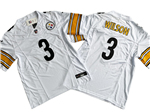 Pittsburgh Steelers #3 Russell Wilson White Vapor F.U.S.E. Limited Jersey