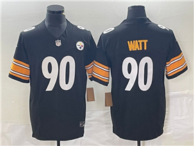 Pittsburgh Steelers #90 T.J. Watt Black Vapor F.U.S.E. Limited Jersey
