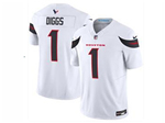 Houston Texans #1 Stefon Diggs 2024 White Vapor Limited Jersey