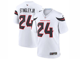 Houston Texans #24 Derek Stingley Jr. 2024 White Vapor Limited Jersey