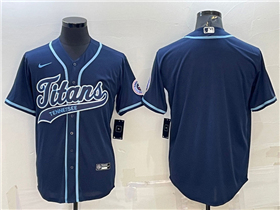 Tennessee Titans Navy Baseball Cool Base Team Jersey