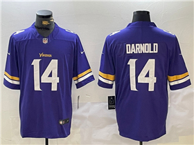 Minnesota Vikings #14 Sam Darnold Purple Vapor Limited Jersey