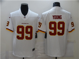Washington Football Team #99 Chase Young White Vapor Limited Jersey