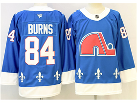 Colorado Avalanche #84 Brent Burns 2025-26 Heritage Light Blue Jersey