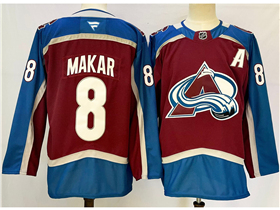 Colorado Avalanche #8 Cale Makar 2024 Home Burgundy Jersey