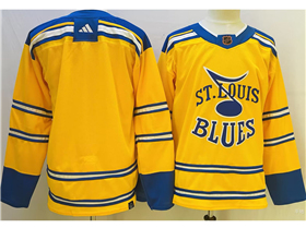 St. Louis Blues Yellow Reverse Retro 2.0 Team Jersey