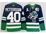 Vancouver Canucks #40 Elias Pettersson Navy Reverse Retro 2.0 Jersey