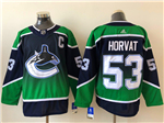 Vancouver Canucks #53 Bo Horvat Green 2020/21 Reverse Retro Jersey