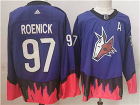 Arizona Coyotes #97 Jeremy Roenick Purple 2020/21 Reverse Retro Jersey