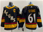 Vegas Golden Knights #61 Mark Stone Black Reverse Retro 2.0 Jersey