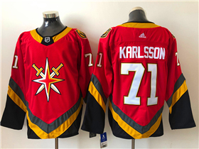 Vegas Golden Knights #71 William Karlsson Red 2020/21 Reverse Retro Jersey