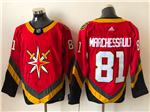 Vegas Golden Knights #81 Jonathan Marchessault Red 2020/21 Reverse Retro Jersey